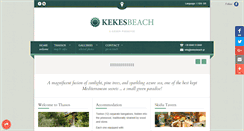 Desktop Screenshot of kekesbeach.gr